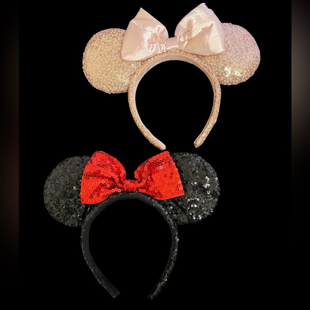 Set of 2 Disney parks Minnie mouse ears